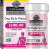 Garden of Life Once Daily Dr. Formulated Probiotics for Women 50 Billion CFU 16 Probiotic Strains with Organic Prebiotics for Digestive, Vaginal & Immune Health, Dairy Free,...