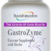 GastroZyme, Capsules #1 Practitioner Recommended - Uniquely Formulated with Enzymes and papaya leaf, rhodiola rosea Herbs- Soothes and relieves gastrointestinal discomfort...