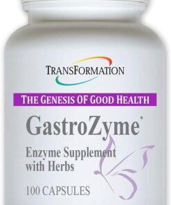 GastroZyme, Capsules #1 Practitioner Recommended - Uniquely Formulated with Enzymes and papaya leaf, rhodiola rosea Herbs- Soothes and relieves gastrointestinal discomfort...