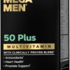 GNC Mega Men 50 Plus Multivitamin | Heart Health | Prostate and Circulatory Support | 120 Count