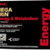 GNC Mega Men Energy & Metabolism Vitapak | Clinically Studied | Energy, Heart Health, and Antioxidants | 30 Count