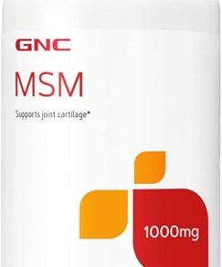 GNC MSM 1000 mg | Supports Joint Cartilage | 180 Capsules