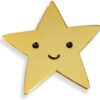 Gold Star Enamel Pin