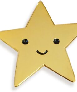 Gold Star Enamel Pin