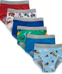 Hanes boys Potty Trainer Underwear 6-Pack