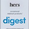 Hers Digest Supplement - Women's Probiotic Supplement for Debloating - Supports Healthy Digestion - Vegetarian - 60 Capsules