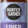 Hunter & Gather Nose to Tail 180 Liver Capsules | Wild, Grass Fed Icelandic Lamb Ancestral Inspired Supplements | No GMO Feeds, Antibiotics Or Hormones