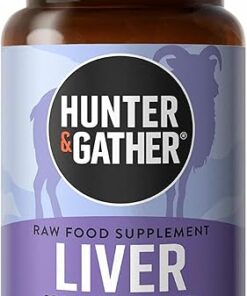 Hunter & Gather Nose to Tail 180 Liver Capsules | Wild, Grass Fed Icelandic Lamb Ancestral Inspired Supplements | No GMO Feeds, Antibiotics Or Hormones