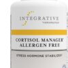 Integrative Therapeutics Cortisol Manager - Allergen-Free - Supplement with Ashwagandha and L-Theanine - Supports Relaxation & Calm to Support Restful Sleep* - 30 Tablets