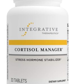 Integrative Therapeutics - Cortisol Manager - Supplement with Ashwagandha and L-Theanine - Supports Relaxation & Calm to Support Restful Sleep* - 30 Tablets