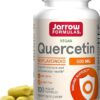 Jarrow Formulas Quercetin 500 mg, Dietary Supplement, Antioxidant Support for Cardiovascular and Immune Health, 100 Veggie Capsules, 100 Day Supply