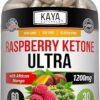 Kaya Naturals Keto Diet Raspberry Ketone - Weight Loss Supplement, Appetite Control, Boost Metabolism - 60 Count