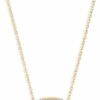 Kendra Scott Elisa Pendant Necklace for Women, Fashion Jewelry, 14k Gold-Plated