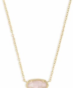 Kendra Scott Elisa Pendant Necklace for Women, Fashion Jewelry, 14k Gold-Plated