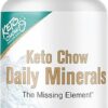 Keto Chow - Daily Minerals Drops - Promotes Electrolyte Balance - Copper, Magnesium, Chromium, Zinc, Boron, Selenium - Zero Sugar - Keto Friendly - Gluten Free - Vegan - Non GMO...