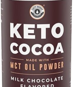 Keto Cocoa | Keto Hot Chocolate Drink Mix Powder - Sugar Free, Low Carb with Protein and MCT Oil Powder