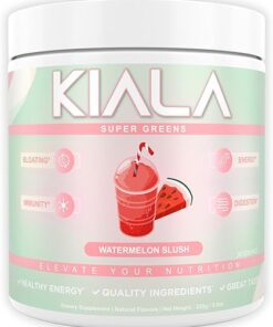 Kiala Nutrition Super Greens - Organic Greens Powder to Reduce Bloat, Support Gut Health, Boost Immunity, Healthy Digestion for Women - Antioxidant Support - Spirulina -...