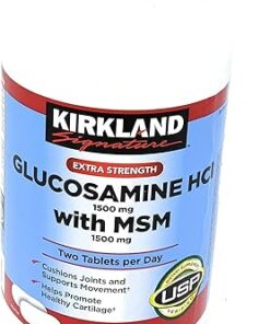 Kirkland Signature Glucosamine with MSM, 375 Tablets