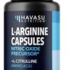 L-Arginine Capsules for Active Males - 120 Count, Non-GMO, 1200mg Blend of L Arginine and L Citrulline - Arginine Supplement for Enhanced Performance - L Arginine 1000mg for...