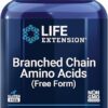 Life Extension Branched Chain Amino Acids - BCAA Supplement - Essential Nutrition L-Leucine, L-Isoleucine, L-Valine for Muscle Recovery Support after Workout - Gluten & GMO Free...