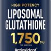 Liposomal Glutathione Supplement 1750MG - Pure Glutathione Liposomal with Vitamin C + Phospholipid Antioxidant Complex - L Glutathione for Liver Detox and Immune Support...