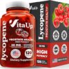 Lycopene Supplement - USA Made Lycopene 30mg - Lycopene Powder Capsules - Prostate Supplements for Men - Lycopene Supplements for Prostate Health, Heart Health & Immune Support...