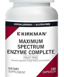 Maximum Spectrum Enzyme Complete, 120 Capsules, Kirkman Labs