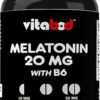 Melatonin 20mg - 240 Fast Dissolve Tablets - Drug Free - Natural Berry Flavor - Vegetarian, Non-GMO, Gluten Free