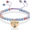 Melix Home Taylor Quotes Merch Natural Stone Bracelet Gifts For Fans Girls Teen Daughter Women Cute Bracelets