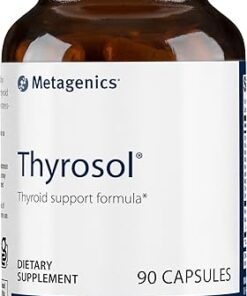 Metagenics Thyrosol Supplement - Supports Thyroid Health* - Supports Fatigue Relief* - with Iodine, Magnesium & More - Non-GMO & Gluten-Free - 90 Count