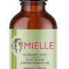 Mielle Organics Rosemary Mint Scalp & Hair Strengthening Oil for All Hair Types, 2 Ounce