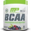 MusclePharm Essentials BCAA Powder, Pre & Post Workout Recovery Drink, Supports Muscle Recovery & Energy Production, Essential Amino Acids Supplement, 30 Servings, Blue...