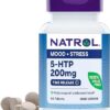 Natrol 5-HTP 200mg, Dietary Supplement Helps Support a Balanced Mood, 60 Time Release Tablets, 60 Day Supply