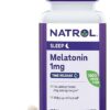 Natrol Melatonin 1 mg, Dietary Supplement for Restful Sleep, Time Release Sleep Tablets for Adults, 90 Melatonin Tablets, 90 Day Supply