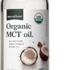 Natural Force Organic MCT Oil – Pure Glass Bottle – Made from 100% Cold Pressed Virgin Coconut Oil + Certified Keto, Paleo, Kosher, Vegan & Non-GMO – Lab Tested for Quality and...