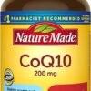 Nature Made CoQ10 200mg, Dietary Supplement for Heart Health Support, 105 Softgels, 105 Day Supply