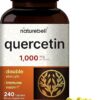 NatureBell Quercetin 1000mg Per Serving | 240 Capsules, Ultra Strength Quercetin Supplement | Bioflavonoids for Healthy Immune Support, Third Party Tested, Non-GMO & No Gluten