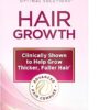 Nature's Bounty Hair Growth Supplement, 1 Per Day, Clinically Shown to Support Thicker, Fuller Hair, with Biotin, Silicon & Arginine, 30 Capsules