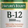 Nature's Bounty Vitamin B12, Supports Energy Metabolism, Tablets, 1000mcg, 200 Ct