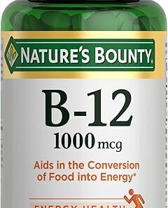 Nature's Bounty Vitamin B12, Supports Energy Metabolism, Tablets, 1000mcg, 200 Ct