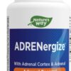 Nature's Way ADRENergize with Adrenal Cortex & Whole Adrenal, Energy Support*, 50 Capsules