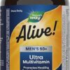 Nature's Way Alive! Men’s 50+ Daily Ultra Multivitamin, High Potency Formula, Supports Healthy Brain, Eyes & Heart*, with Methlyated B12, Gluten-Free, 150 Tablets (Packaging May...