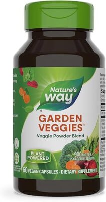 Nature's Way Daily Garden Veggie Powder: Boost Your Health with Superfood Nutrition