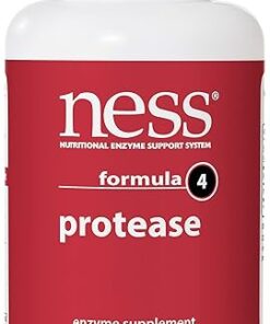 Ness Enzymes- Protease #4 180 vegcaps