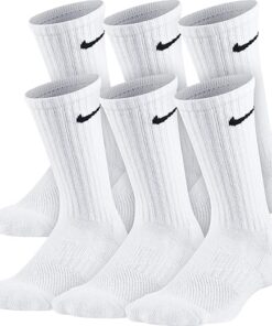 Nike Kids' Everyday Cushion Crew Socks (6 Pairs)