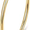 NOKMIT 1mm 14K Gold Filled Rings for Women Girls Thin Gold Ring Dainty Cute Stacking Stackable Thumb Pinky Band Non Tarnish Comfort Fit Size 4 to 11 1PC/2PCS/3PCS