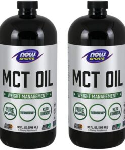 Now Foods MCT Oil, 32 Ounce (Pack Of 2) (packaging may vary)