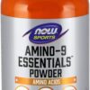 NOW Sports Nutrition, Amino-9 Essentials™ Powder, Enhanced Protein Synthesis, Amino Acids, 330-Grams