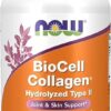 NOW Supplements, BioCell Collagen® Hydrolyzed Type II, Clinically Validated, 120 Veg Capsules