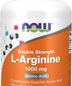 NOW Supplements, L-Arginine 1,000 mg, Nitric Oxide Precursor*, Amino Acid, 120 Tablets